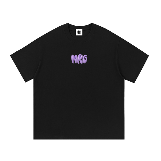 Black Purple Bubble 'Jesus Saves'